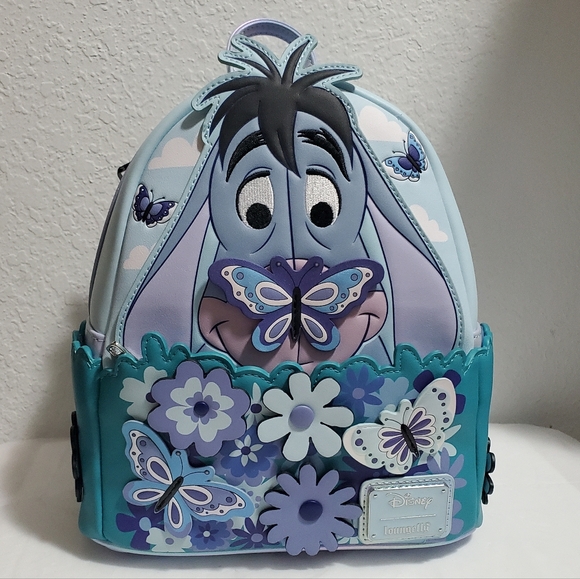 Loungefly Disney Winnie The Pooh Eeyore Mini Backpack - Picture 5 of 8